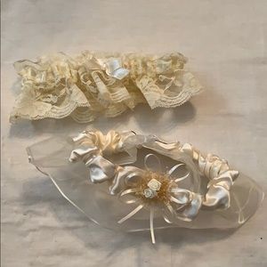 Satin and lace Garter Belts (2)